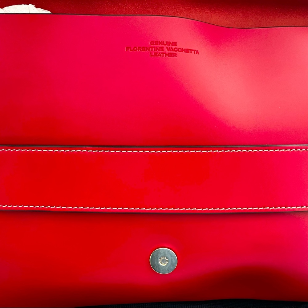 BOLDRINI SELLERIA NWT Envelope Clutch Modern Chic Stylish Sophisticated - Picture 4 of 6